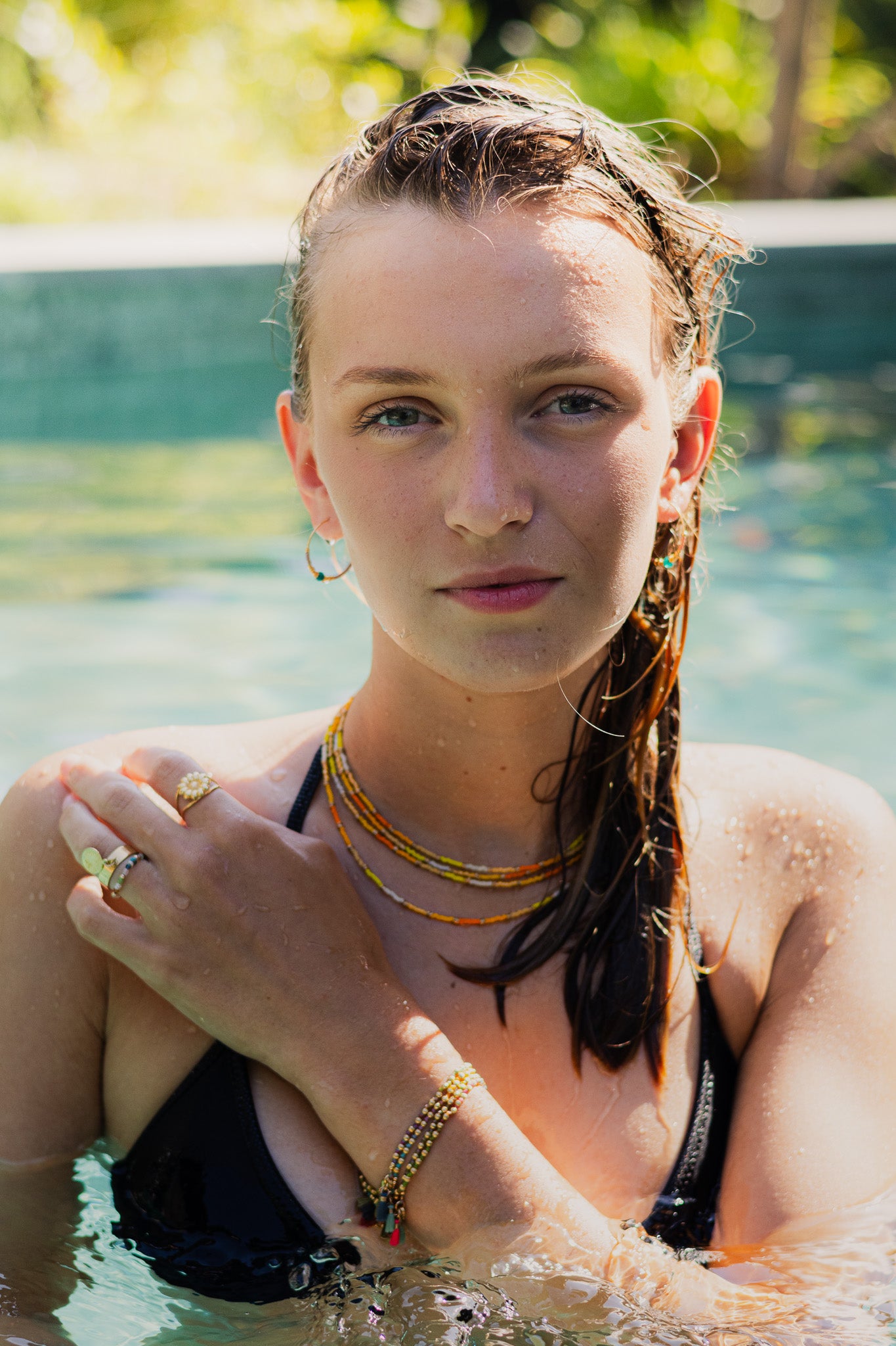 Collier Soda Jaune