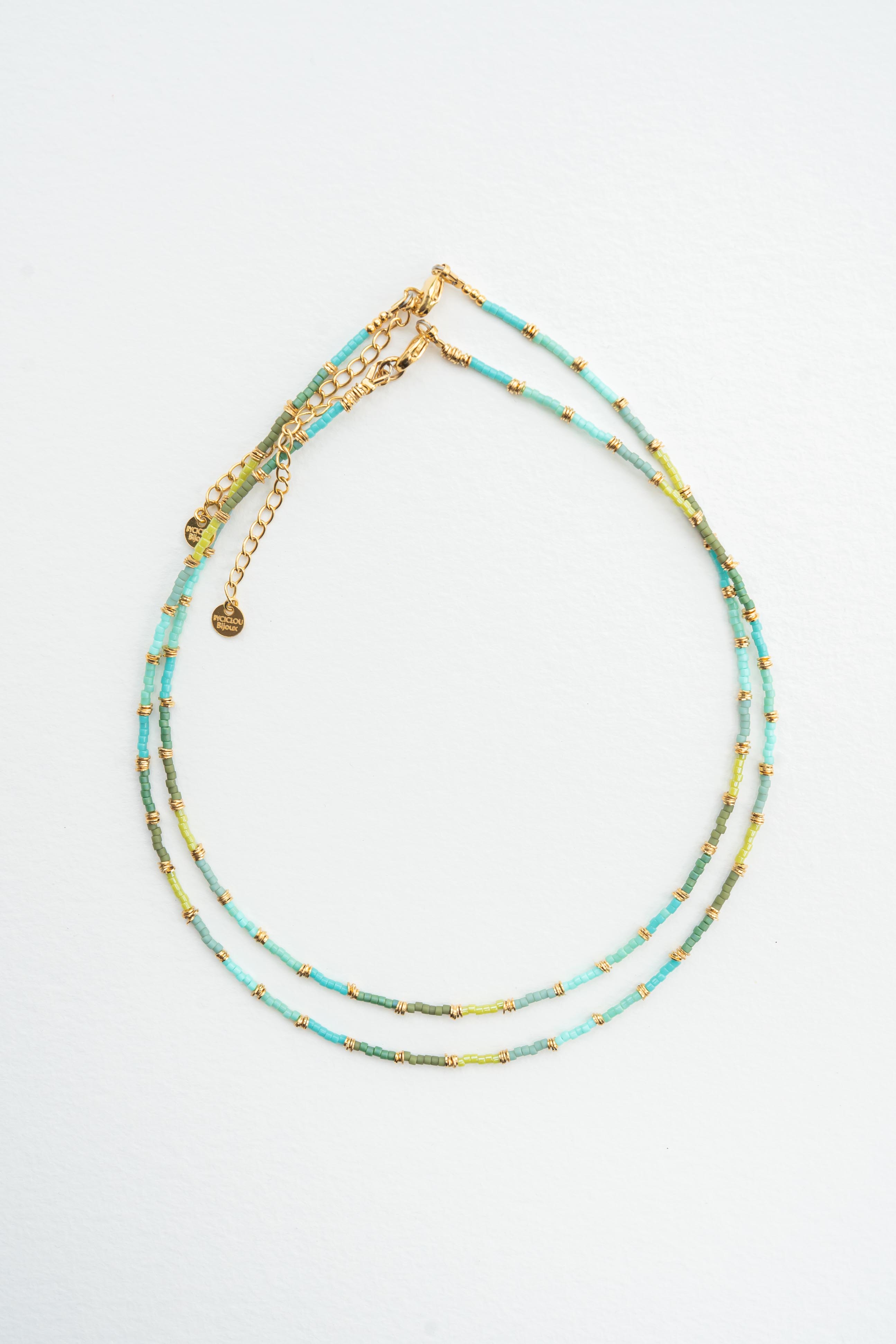 Collier Soda vert