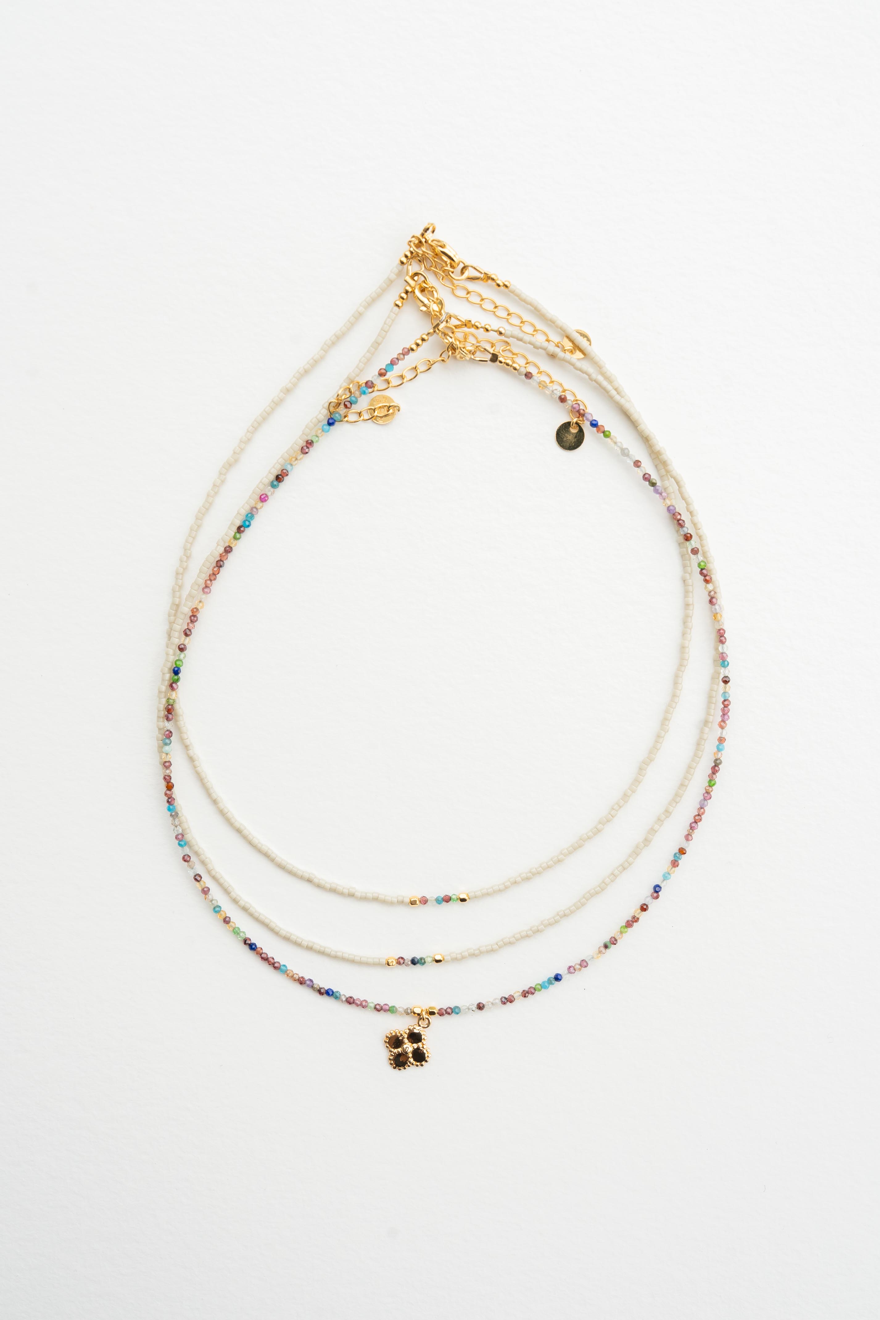 Collier Opéra Trèfle