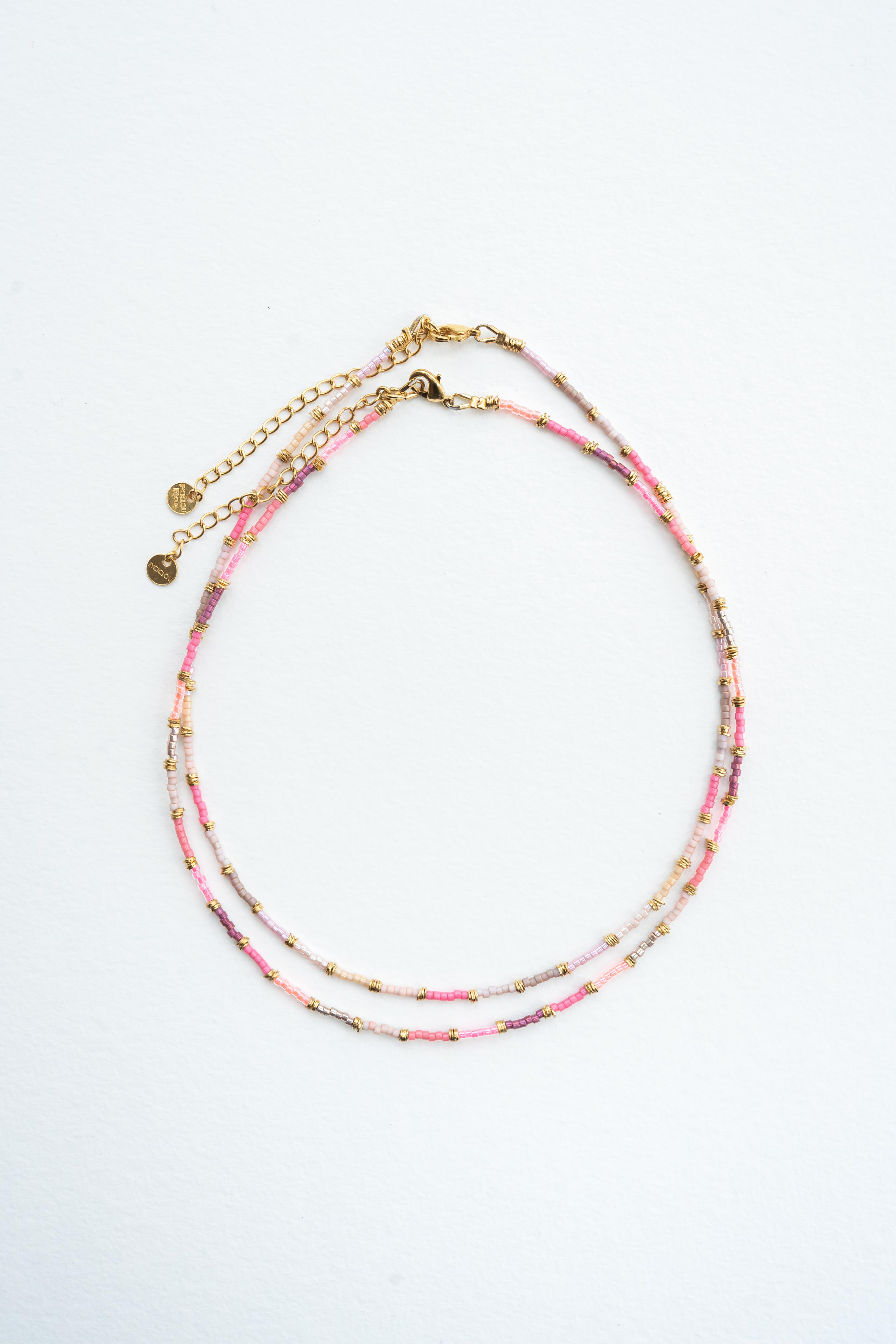 Collier Soda Rose